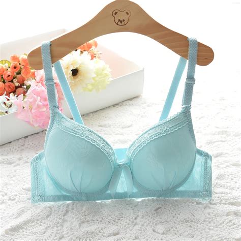 Women Push Up Bra B Cup Three Quarters 3 4 Cup Everyday Underwire Bow