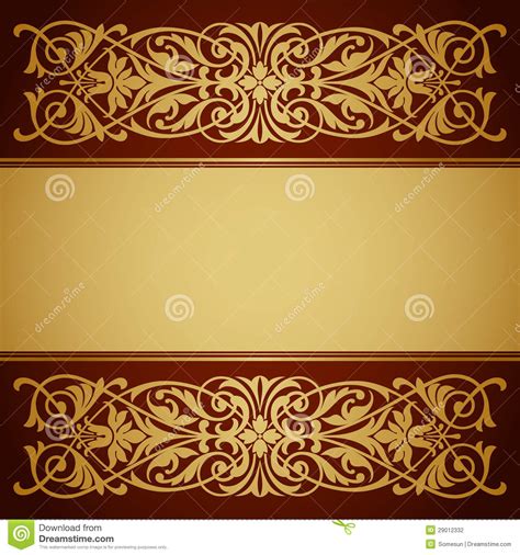 14 Gold Vector Border Images Gold Borders And Frames Gold Border