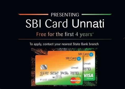 Sbi credit card offers the best visa and mastercard credit cards in india with unmatched benefits. SBI launches a Zero-Fee Credit Card "Unnati", Here is how to get the SBI Credit Card?