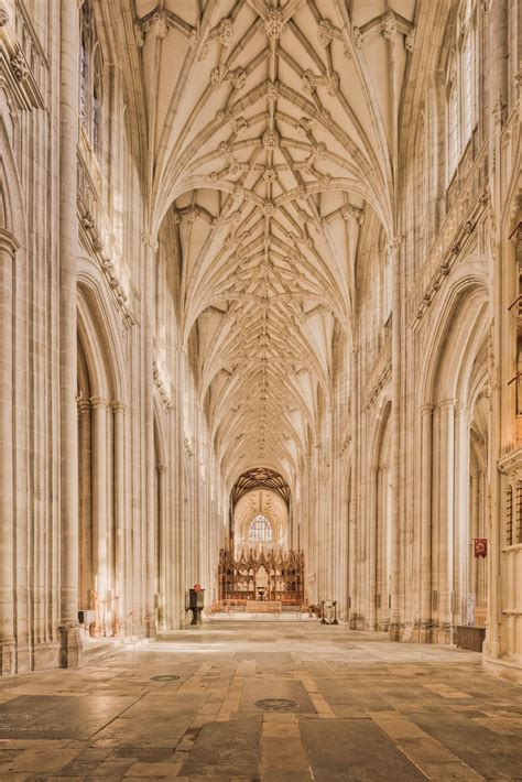 Winchester Cathedral Nave Cathedral Cathedral Architecture Gothic