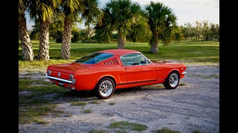 Revology Car Review 1965 Mustang Gt 22 Fastback In Poppy Red Youtube