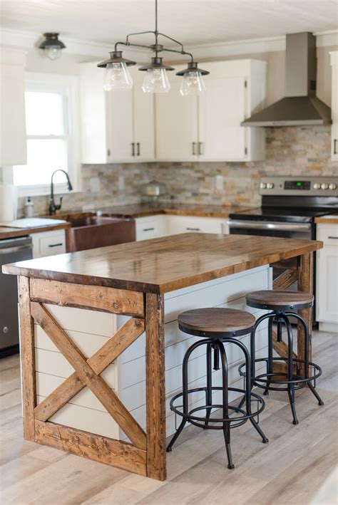 Diy Modern Farmhouse Kitchen Island Kitchen Island Furniture