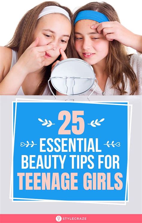 Natural Beauty Tips For Teenage Girl Used Tea Eating Healthy And