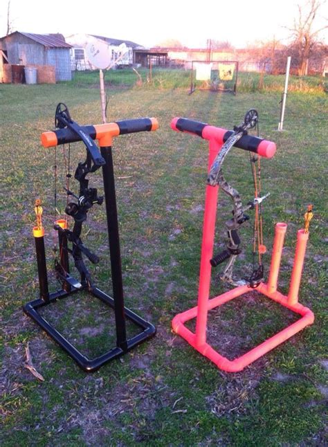 Test the target in an open area with no one standing nearby. How To Build A Archery Bow Rack - WoodWorking Projects & Plans