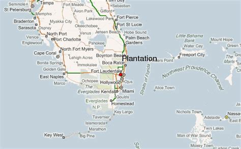 Plantation Location Guide