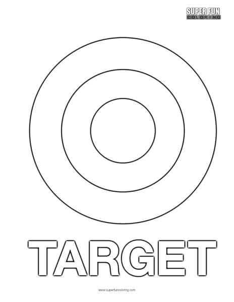 Target Page Coloring Pages