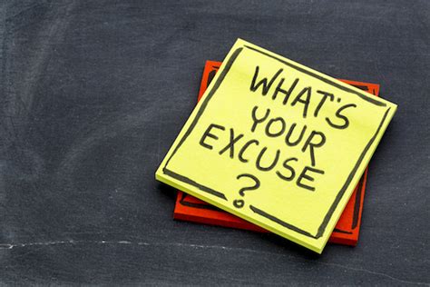 How To Stop Making Excuses By Guy Winch A Higher Branch