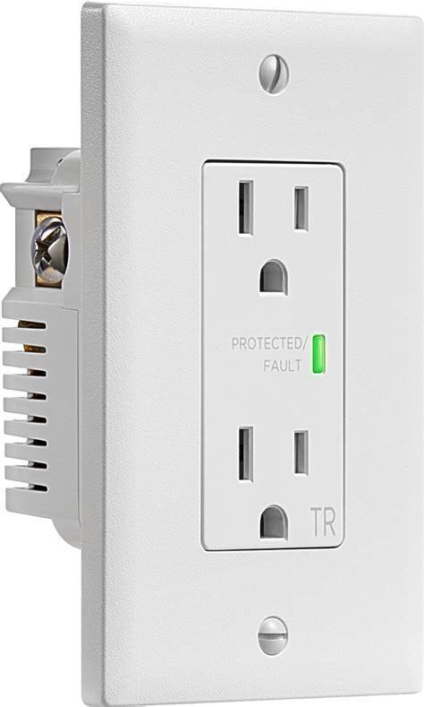 Insignia 2 Outlet In Wall Surge Protector White Ns Hw120s18 Best Buy