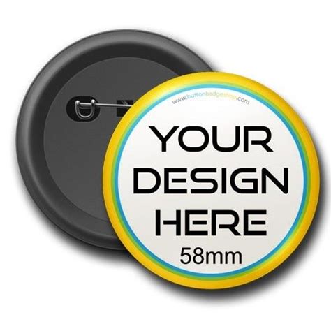 Multicolor Round Badges Rs 5 Piece Modern Id Cards And Accessories