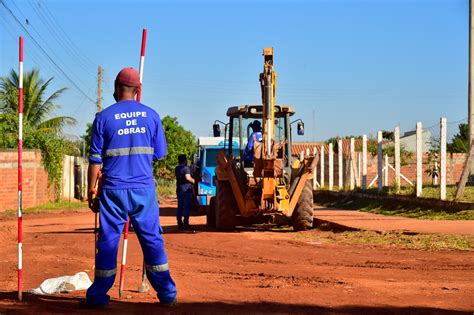 prefeitura municipal de aparecida de goiânia prefeitura inicia obras de pavimentação da 2ª