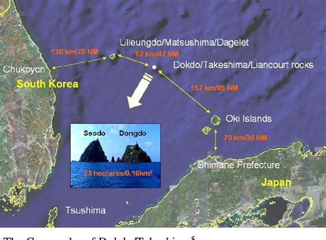Figure 1 From The Korean Japanese Territorial Dispute Over Dokdo