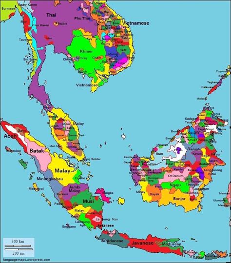 Languages Of Southeast Asia Geografi Pengetahuan Seni