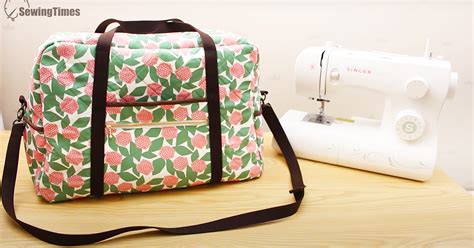 Obviously, if you have a small, lightweight portable sewing machine, a decent. DIY Sewing Machine Travel Case