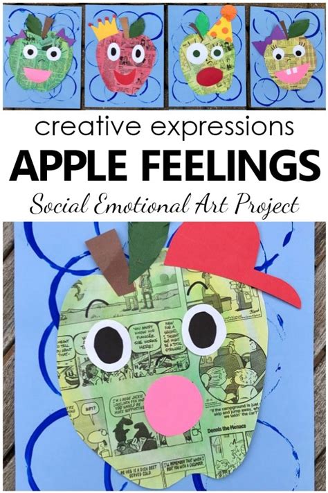 Apple Feelings Art Project Fantastic Fun And Learning
