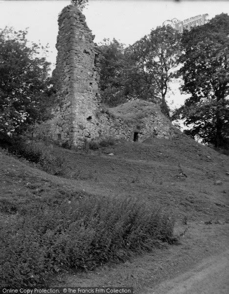 Photo Of Moffat Lochwood Castle 1952 Francis Frith