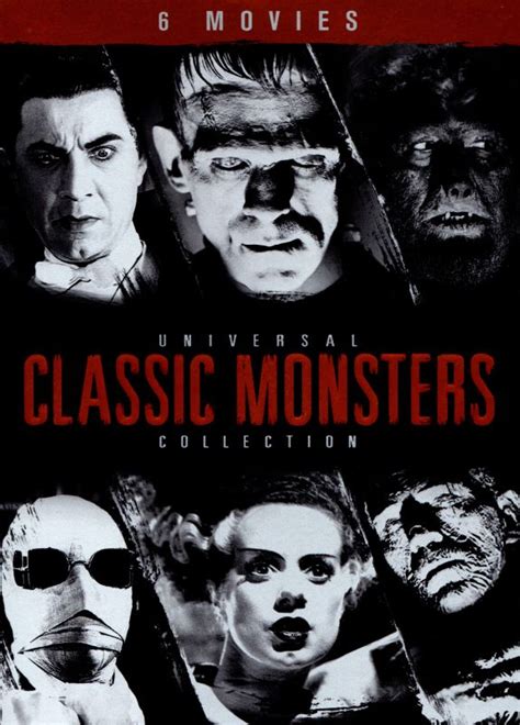 Customer Reviews Universal Classic Monsters Collection 6 Discs Dvd
