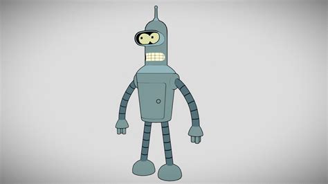 Bender Robot Buy Royalty Free 3d Model By Nik1420 7d7a24a
