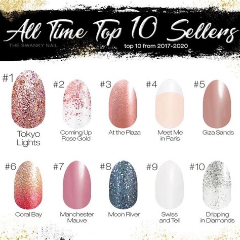 Color Streets Top 10 All Time Sellers Color Street Nails Color
