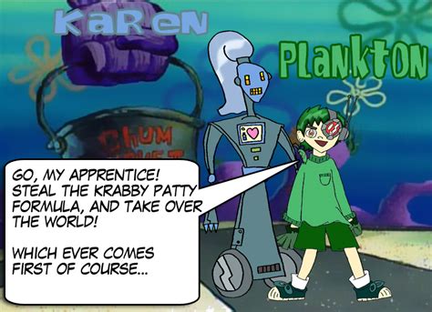 Plankton And Karen Cosplay By Chemicalorange On Deviantart