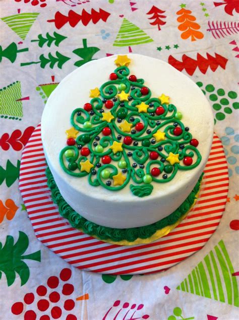 Christmas Decorations For A Cake Aria Art