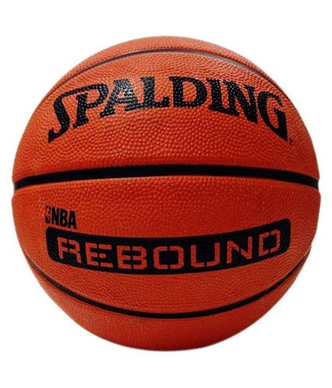 Spalding 6 Brown Rubber Basketball Ball Buy Online At Best Price On