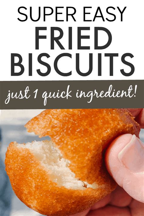 Easy Fried Biscuits