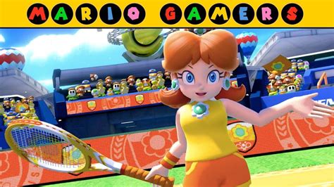 Mario Tennis Aces Daisy Vs Peach Free Play Mariogamers Youtube