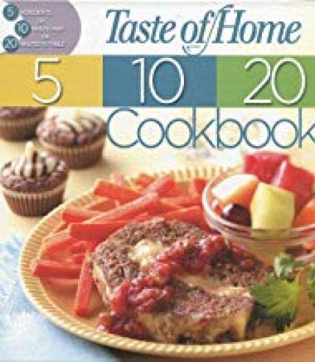Taste Of Home 5 10 20 Cookbook Hardcover Nokomis Bookstore And T Shop