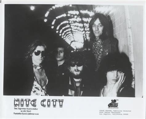 Nite City Vintage Concert Photo Promo Print At Wolfgangs