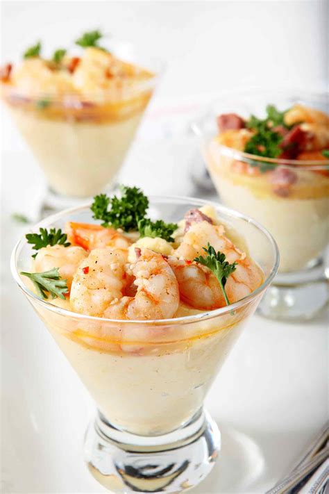 Shrimp And Grits Recipe Tailgate Food Party Entrees Cajun Recipes