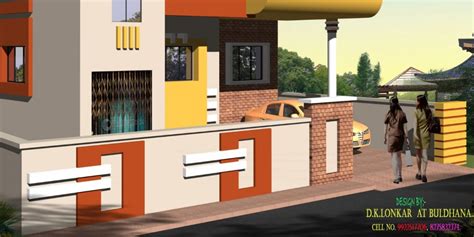 Compound Wall Design 30 Best Boundary Wall Designs Latest