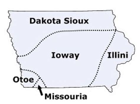 These Are The Original Inhabitants Of The Area That Is Now Iowa There