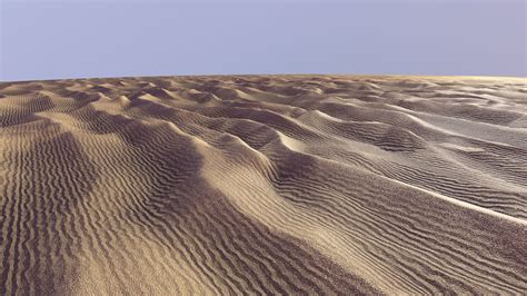 3d Model Dunes Low Poly Sahara Terrain Ground Sand Egypt Desert Pbr Vr