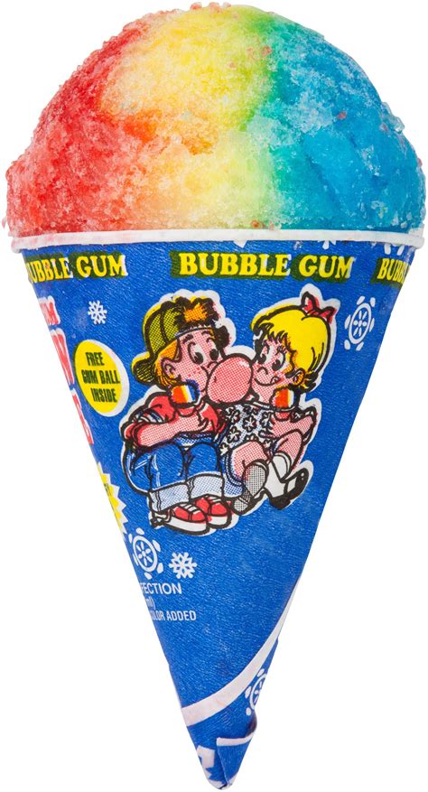 Bubble Gum Snow Cone The Best Treat From The Ice Cream Truck My