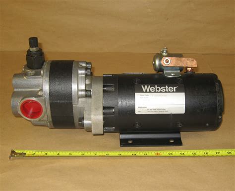 Rv From Webster Hydraulic Pump Motor Assembly