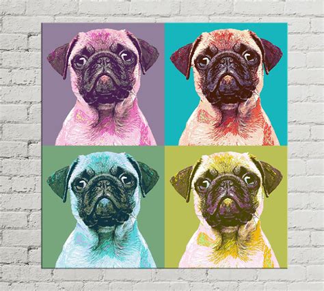Our technology creates custom pet portraits right before your eyes. Custom POP Art Pet Portrait, Andy Warhol Style POP Art ...