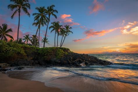 Photo Maui Hawaii Sunset Free Pictures On Fonwall