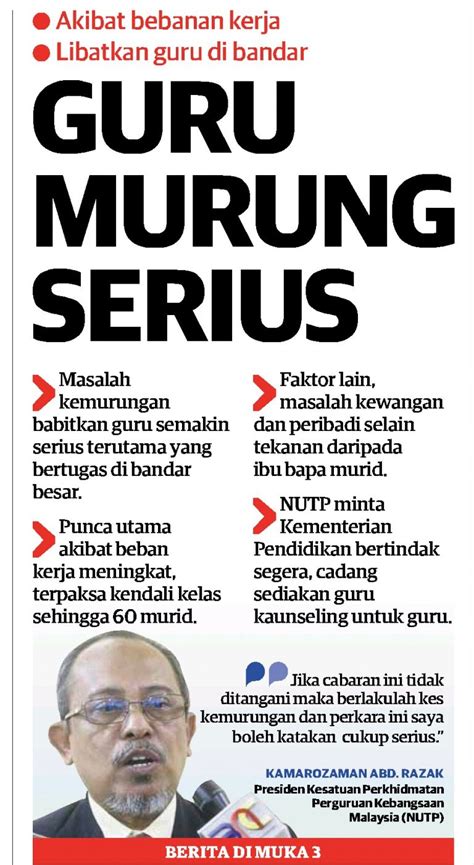 Batasan masalah merupakan salah satu elemen dalam kerangka penulisan penelitian. Kemurungan Guru Ditahap Serius - Pendidik2u