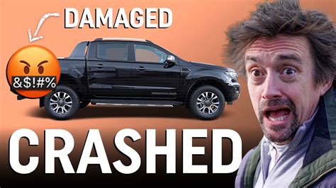Some Idiot Crashed Into Richard Hammonds Pick Up Truck Youtube