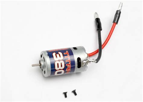 Hobby Rc Traxxas Tra7075 Motor Titan 380 18 Turns Electric Motors