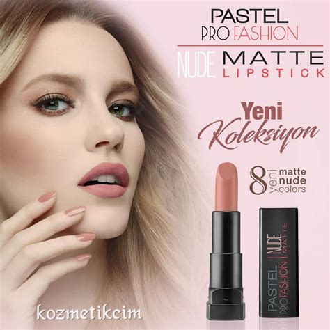 Pastel Profashion Nude Matte Lipstick Ruj Kozmetikcim