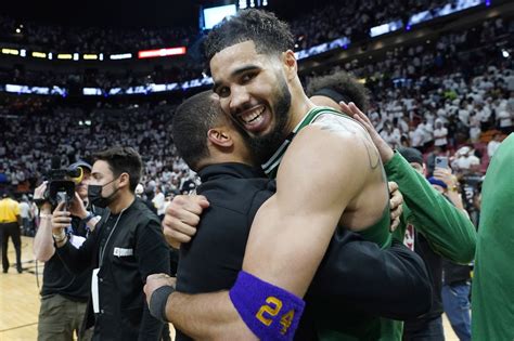 celtics jayson tatum wears kobe bryant ‘24 armband during game 7 win ‘everybody knows how