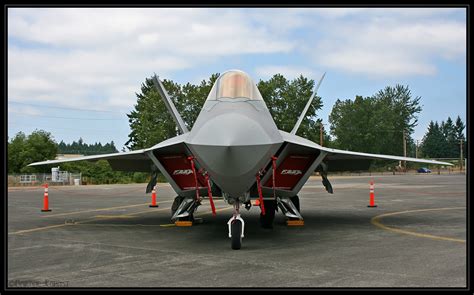 F 22 Raptor Front View By Oobrieoo On Deviantart