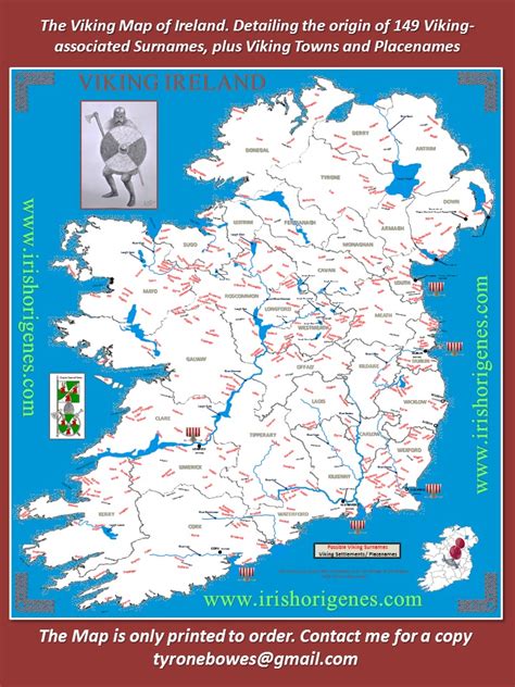 Irish Origenes Viking Ireland Report And Map Irish