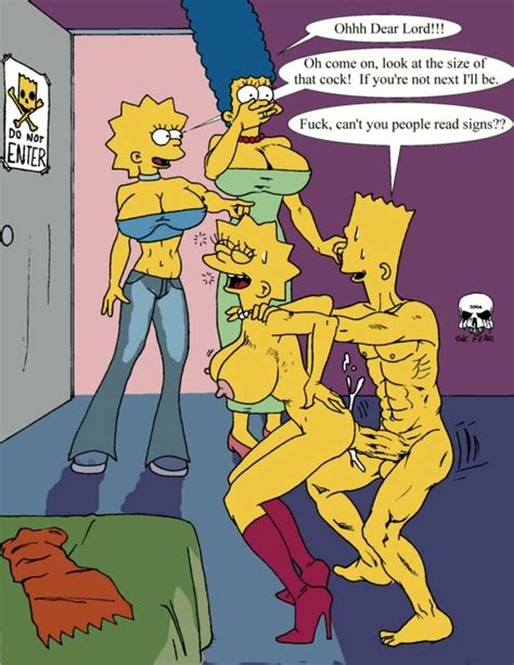 Rule 34 Bart Simpson Female Human Lisa Simpson Maggie