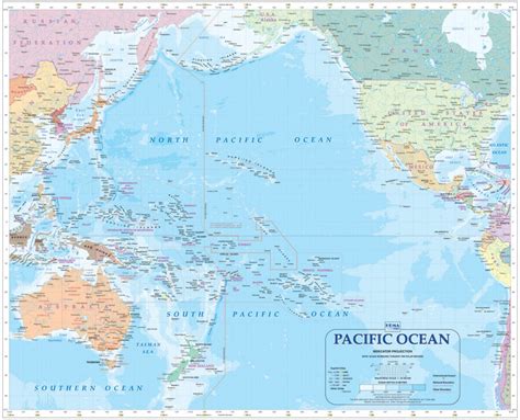 Maps Of The South Pacific Ocean