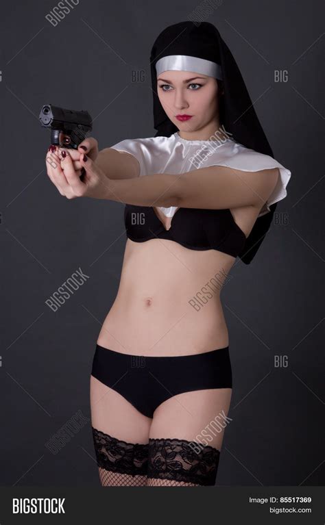 Young Sexy Woman Nun Image And Photo Free Trial Bigstock