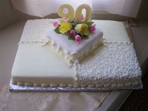 90th Birthday On Cake Central 90th Birthday Cakes Birthday Sheet