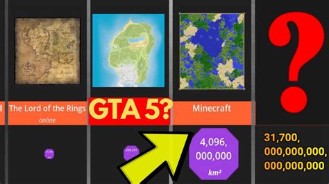 Video Game Map Size Comparison Gaming Map Size Comparison Which