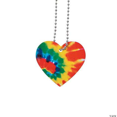 Tie Dyed Heart Necklaces Discontinued